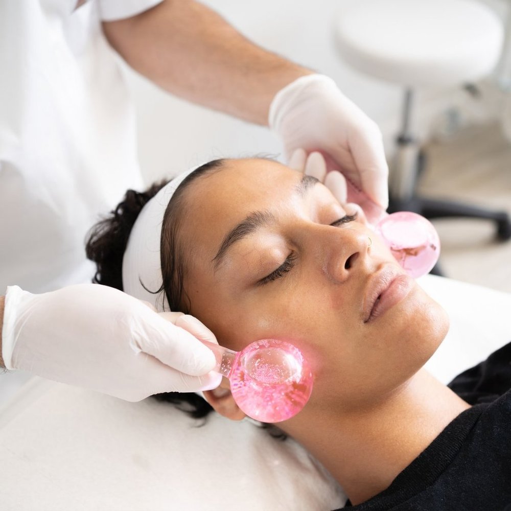 SONAGE FRIOZ ICY GLOBES FACIAL MASSAGER BEAUTY TOOL